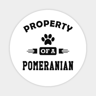 Pomeranian Dog - Property of a pomeranian Magnet